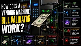 Information How does a vending machine bill validator work Guide