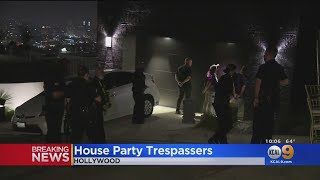 LAPD Breaks Up Hollywood Hills Mansion Party Thrown By Alleged Trespassers