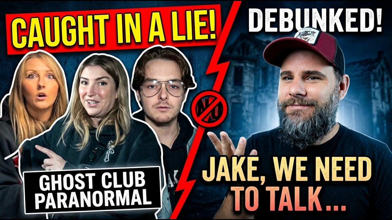 Jake and Ghost Club paranormal Debunked Because I SAID SO...