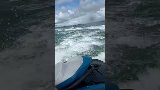 Jet Ski Rider Takes Unexpected Dip in Ocean (Laughing Ensues)