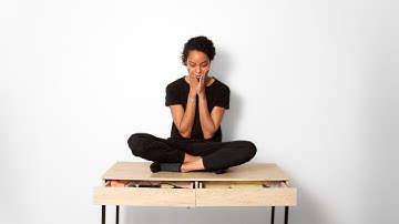 Declutter & organize my WORKSPACE with me - minimalist desk reset