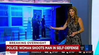 Woman allegedly shoots man in self-defense