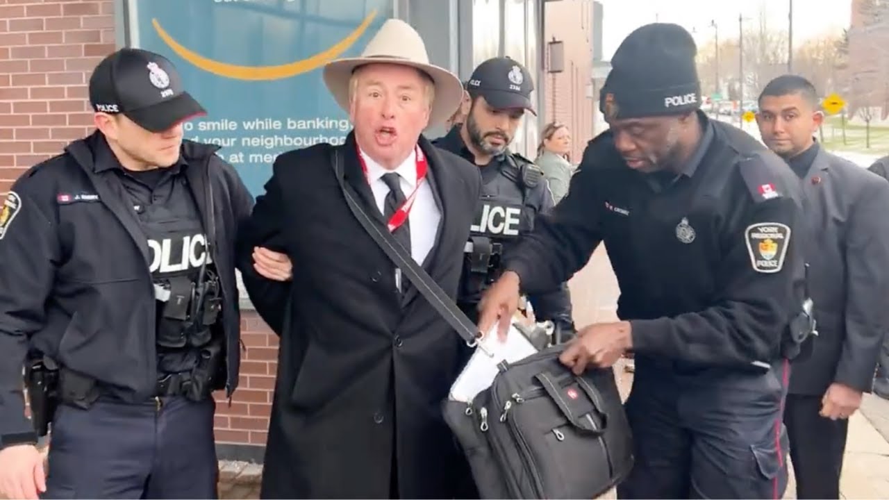 Conservative Journalist ARRESTED By Police For Asking Tough Questions ...