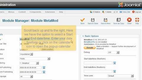 Tutorial: How to display modules conditionally using MetaMod in Joomla | LayerOnline Web Hosting