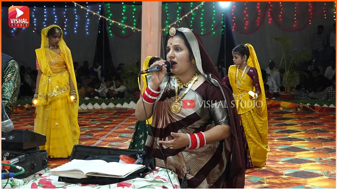 जयपुर जावजो जी लावजो लाल चुनरी | गणगौर भजन | राखी दीदी भोपाल मंडल