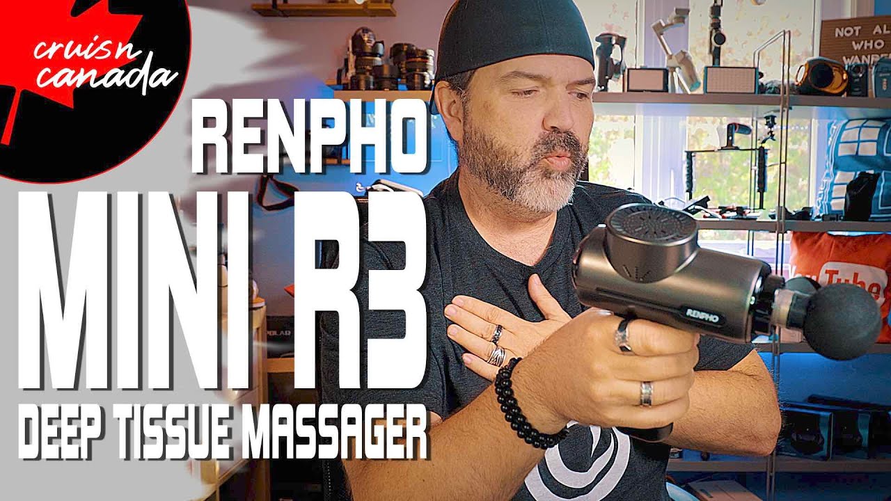 RENPHO Massage Gun Deep Tissue with Heat and Cold, Percussion