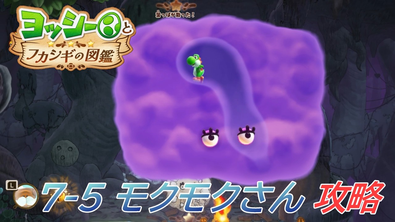 Yoshi and the Mysterious Encyclopedia] 7-5 Mokumoku's Habitat
