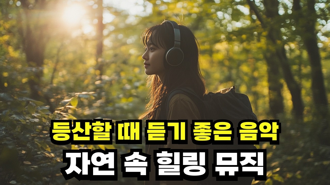 🥾등산을 더 특별하게 만들어 줄 자연의 소리 힐링 음악 - YouTube