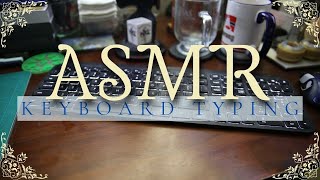 Keyboard Typing ASMR (No Speaking) | Regular Speed | Logitech MX Keys