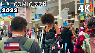 LA Comic Con 2022 Los Angeles, California 🇺🇲USA Walking Tour [ 4K ]