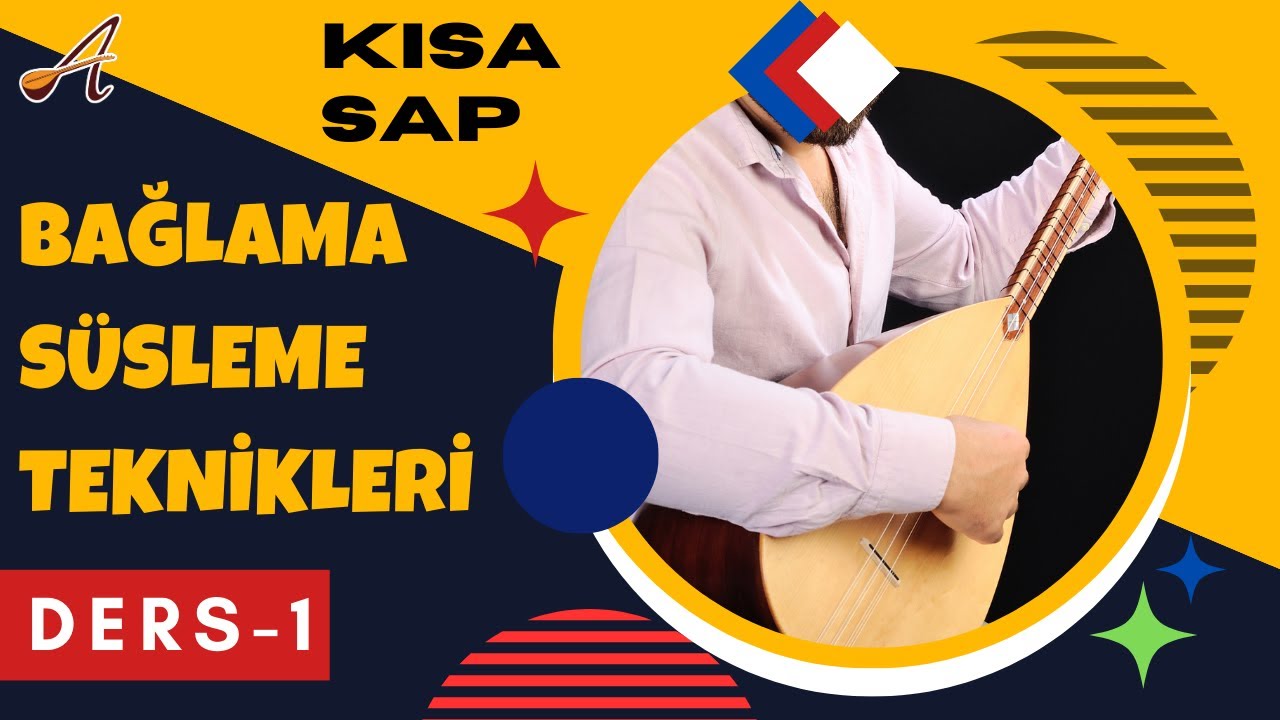 Bağlama süsleme teknikleri-1 (Kısa sap Bağlama)