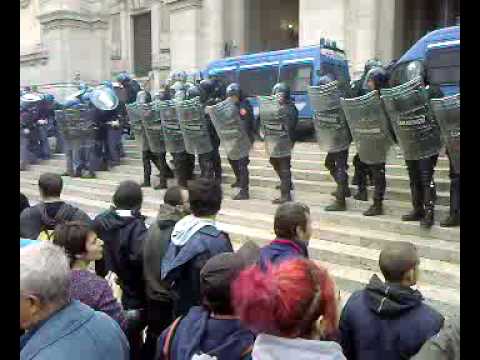 Manifestazione contro  Gelmini - 30 Ottobre 2008 ROMA -