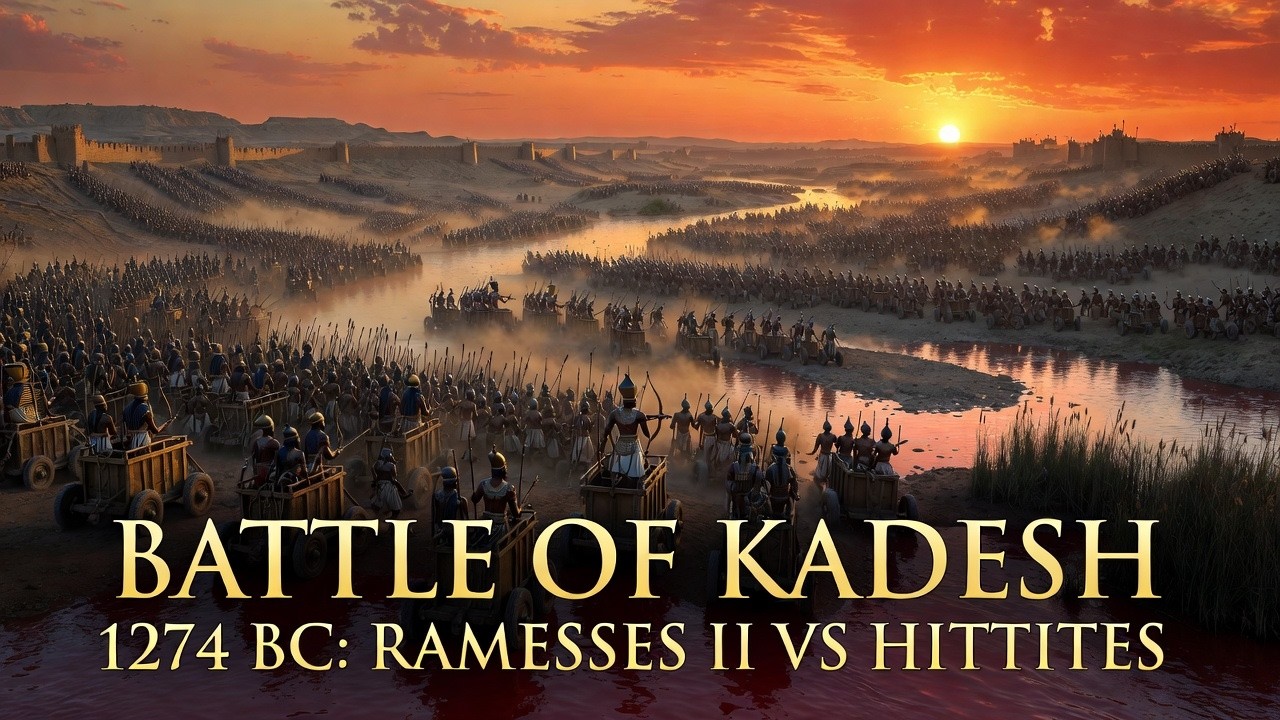 Battle of Kadesh 1274 BC: Largest Chariot Battle in History – Ramesses ...
