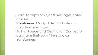Mirth Connect Introduction to Channels