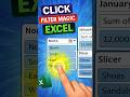 Excel Slicer Explained in 30 Seconds 🔥