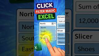Excel Slicer Explained in 30 Seconds 🔥