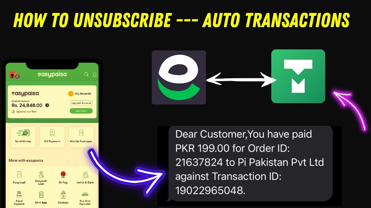 How To Unsubscribe Package From Easypaisa Account Unsubscribe Tapmad How to unsubscribe package from easypaisa account unsubscribe tapmad