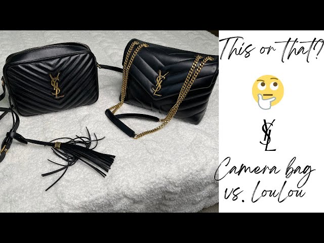 YSL Toy Loulou vs. Small Loulou vs. Lou Camera Bag: Dimensions