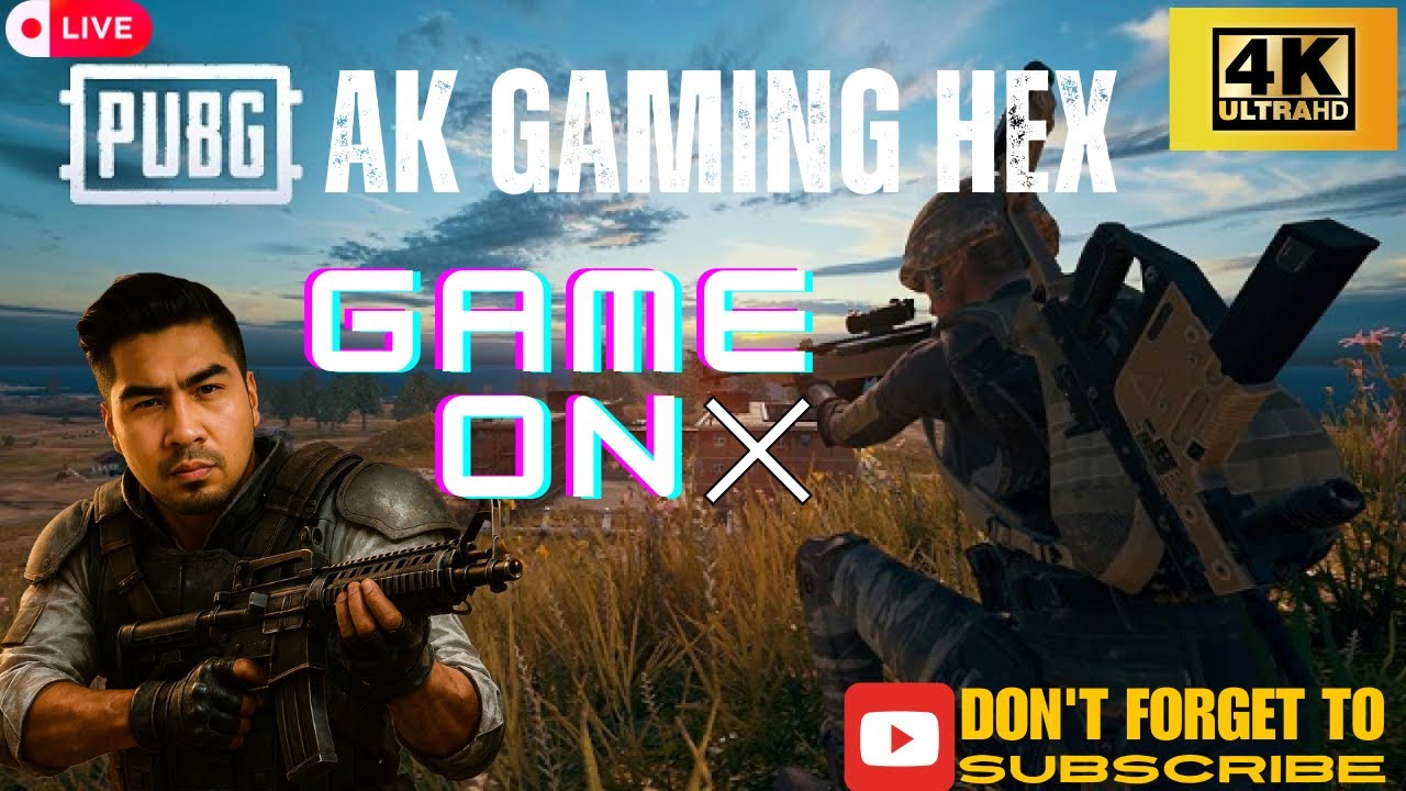 🔥 First Ever PUBG Live Stream | PC Gameplay | Ak Gaming Hex | Gaming Nepal