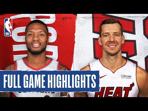 TRAIL BLAZERS at HEAT | FULL GAME HIGHLIGHTS | January 5, 2020