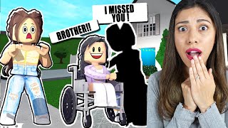 MY DAUGHTER MET HER REAL BROTHER FOR THE FIRST TIME! - Roblox (Bloxburg Roleplay)