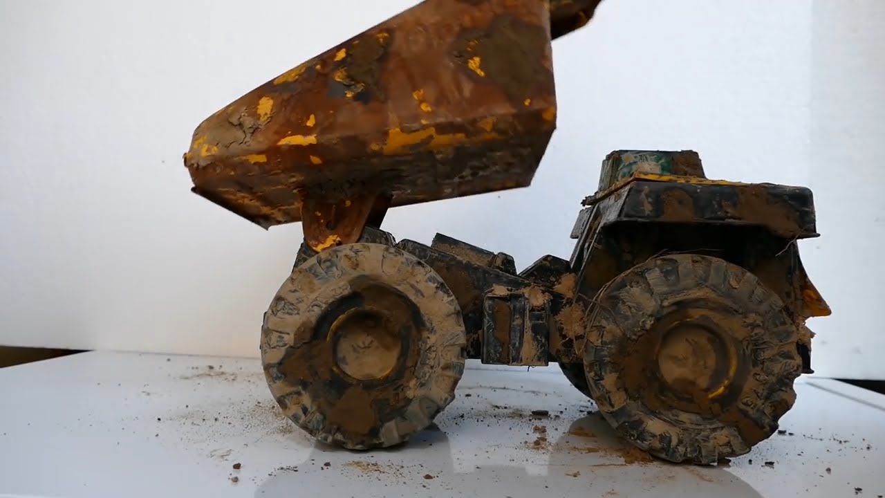 Restoration Rusty Tonka Dumper Truck Model Truck 