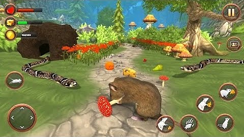 Mouse simulator 2vartual || mother and mouse game || chuha game and mouse game || mouse house game