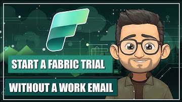 Start a Microsoft Fabric Trial without using a work email address