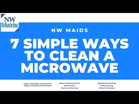 How to Clean a Microwave in 7 Easy Steps!