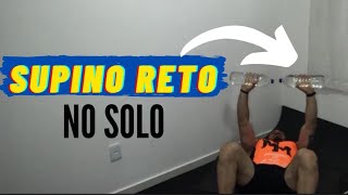 Supino Reto Com Garrafa Pet