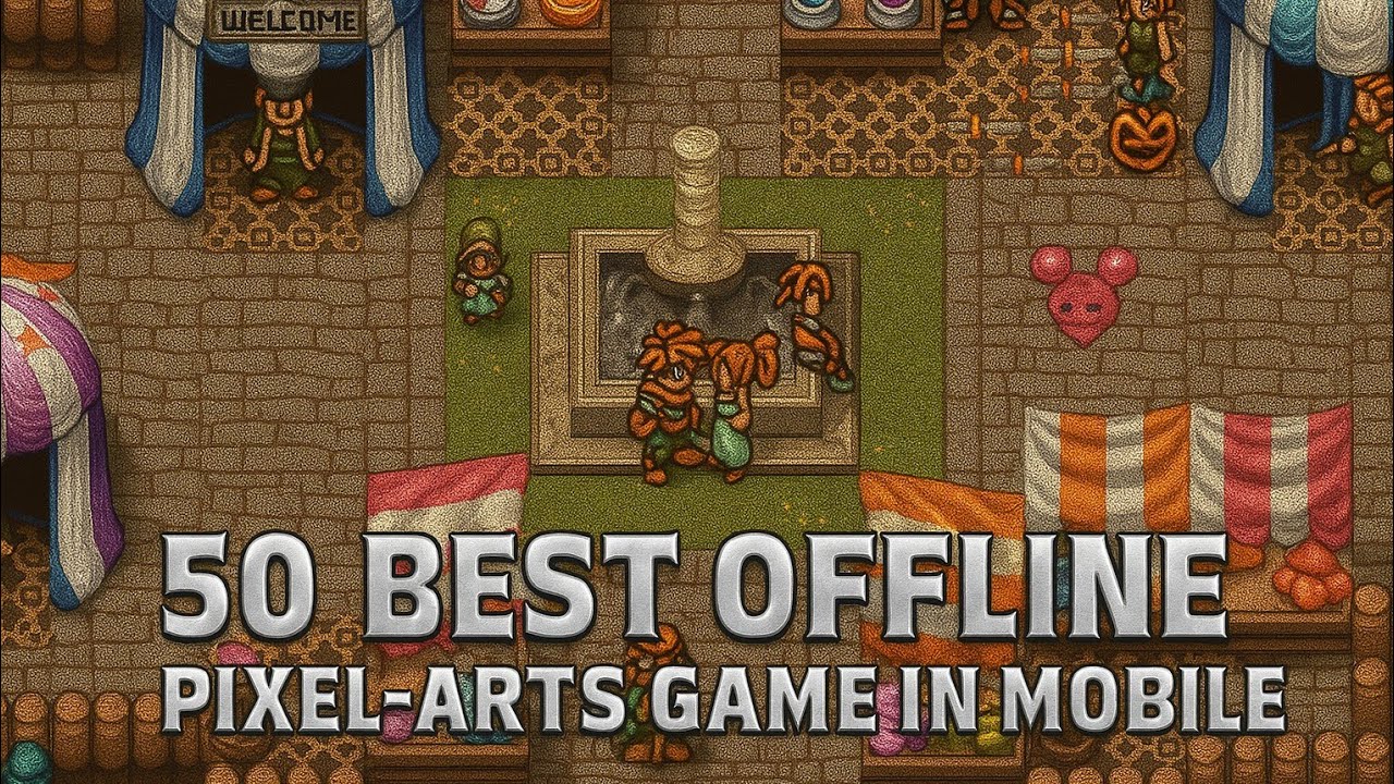 50 Best Offline Pixel-Art Games for Mobile | 2025 [Must Play] - YouTube