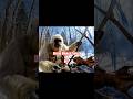 🧑🍳 Yeti cooks deer after it blinks twice… consent? 😂🦌🔥 #Shorts #AIYeti #Funny #CampingFail