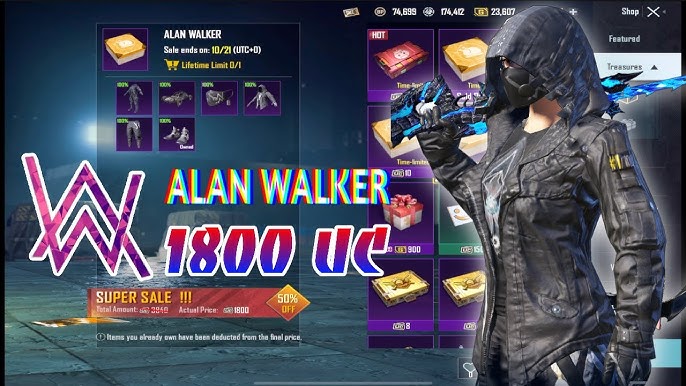 Enjoy the Crate Day with Alan Walker. Don't forget to unlock the PUBG