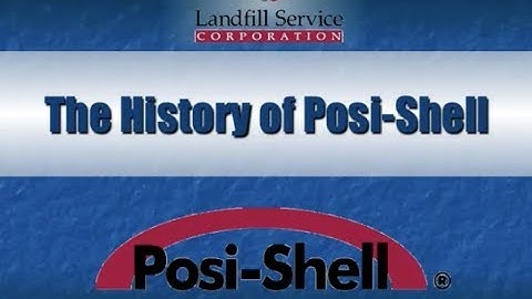 History of Posi Shell (2010 PPT)