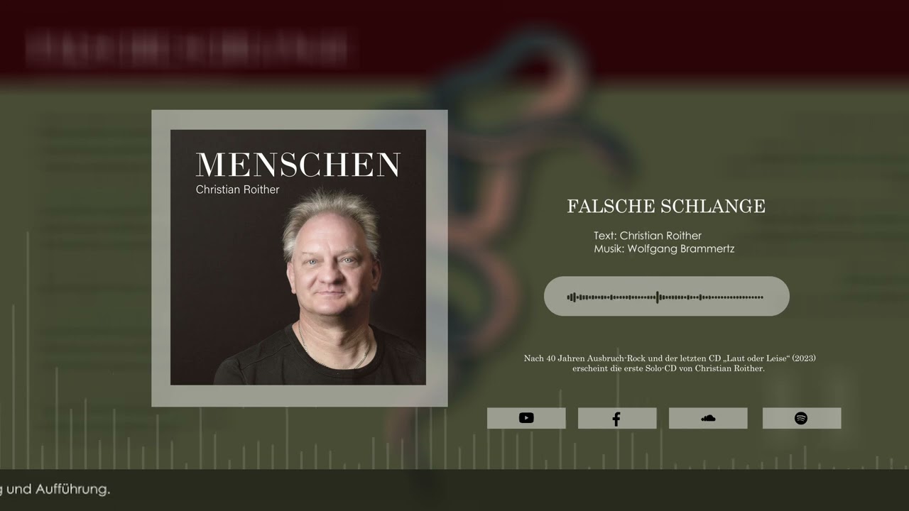 Christian Roither: Menschen – Falsche Schlange