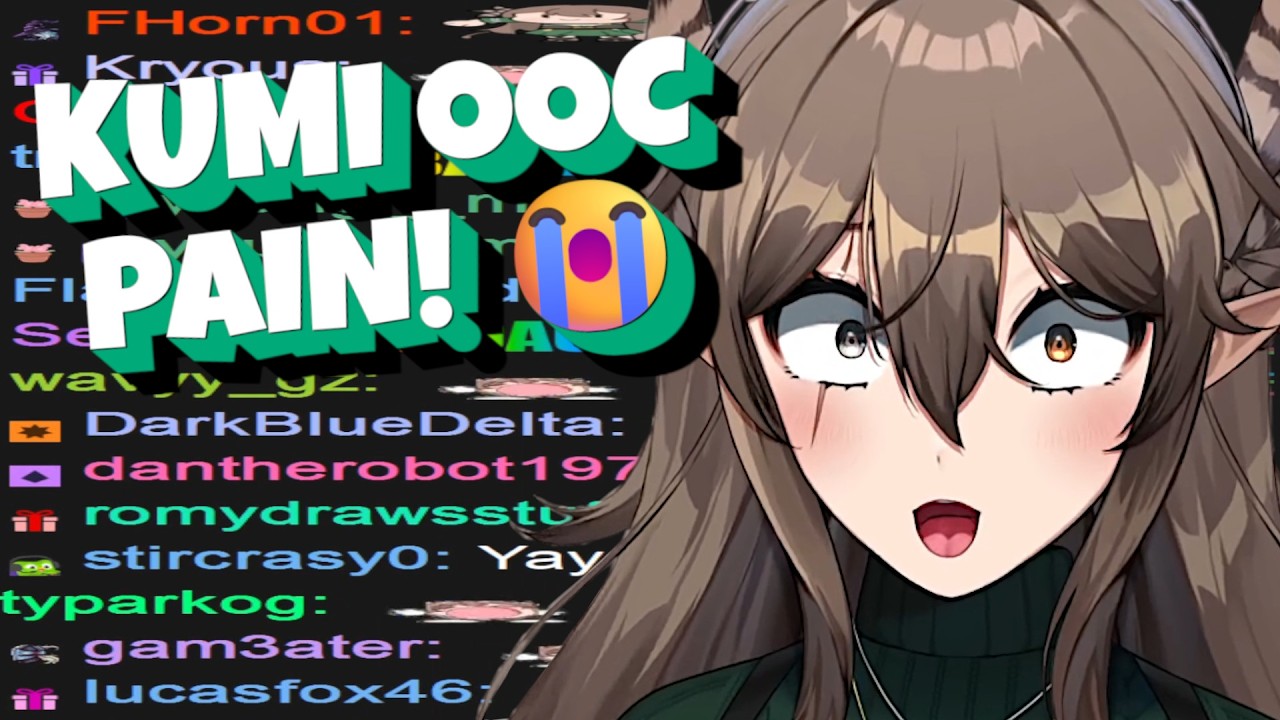 Kumi LOSES HER MIND Hearing Her OOC Sounds 😂 | VTuber Brainrot
