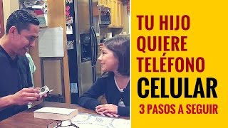 ¿celular para tu hijo? 3 pasos a seguir