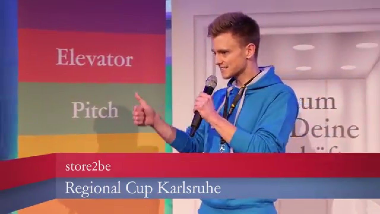 Elevator Pitch BW Karlsruhe, 25.11.2015 - store2be (2. Platz und Publikumsliebling)
