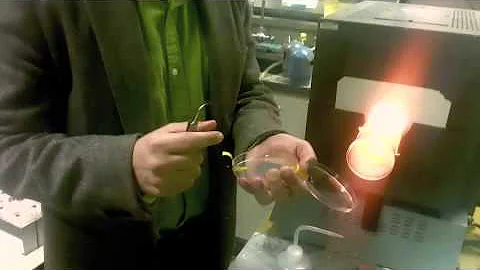 Detecting Gas with Graphene Foam at RPI (Prof. Nik...