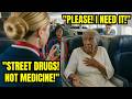Flight Attendant Throws Out Elderly Woman’s Medicine—Son Goes Full Chaos Mid-Flight