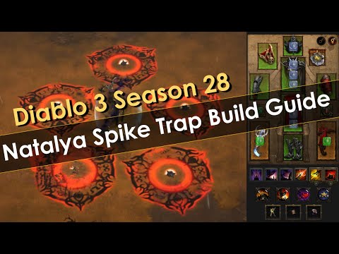 Natalya Spike Trap Build Guide Diablo 3 Season 28