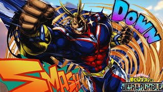 This SYMBOL OF PEACE BUILD is UNSTOPPABLE In My Hero Ultra Rumble