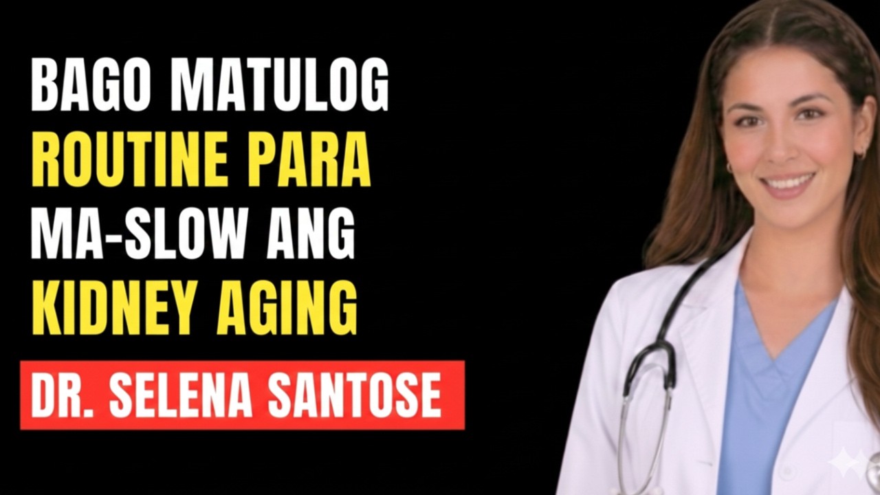 Bago Matulog: Routine Para Ma-Slow ang Kidney Aging - YouTube