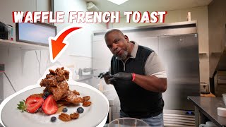 Waffle French Toast With Pecan Crusted Chicken by Chef Jerod Wilcher 524 views 6 months ago 11 minutes, 13 seconds