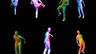 RECONSTRUCTION OF DYNAMIC HUMAN MESH SEQUENCES. MODEL-BASED MOTION TRACKING AND SURFACE ESTIMATION