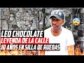 EL TEMiDO LEO CHOCOLATE UN TERROR EN SiLLA DE RUEDAS / LETAL CON EL MACHETE