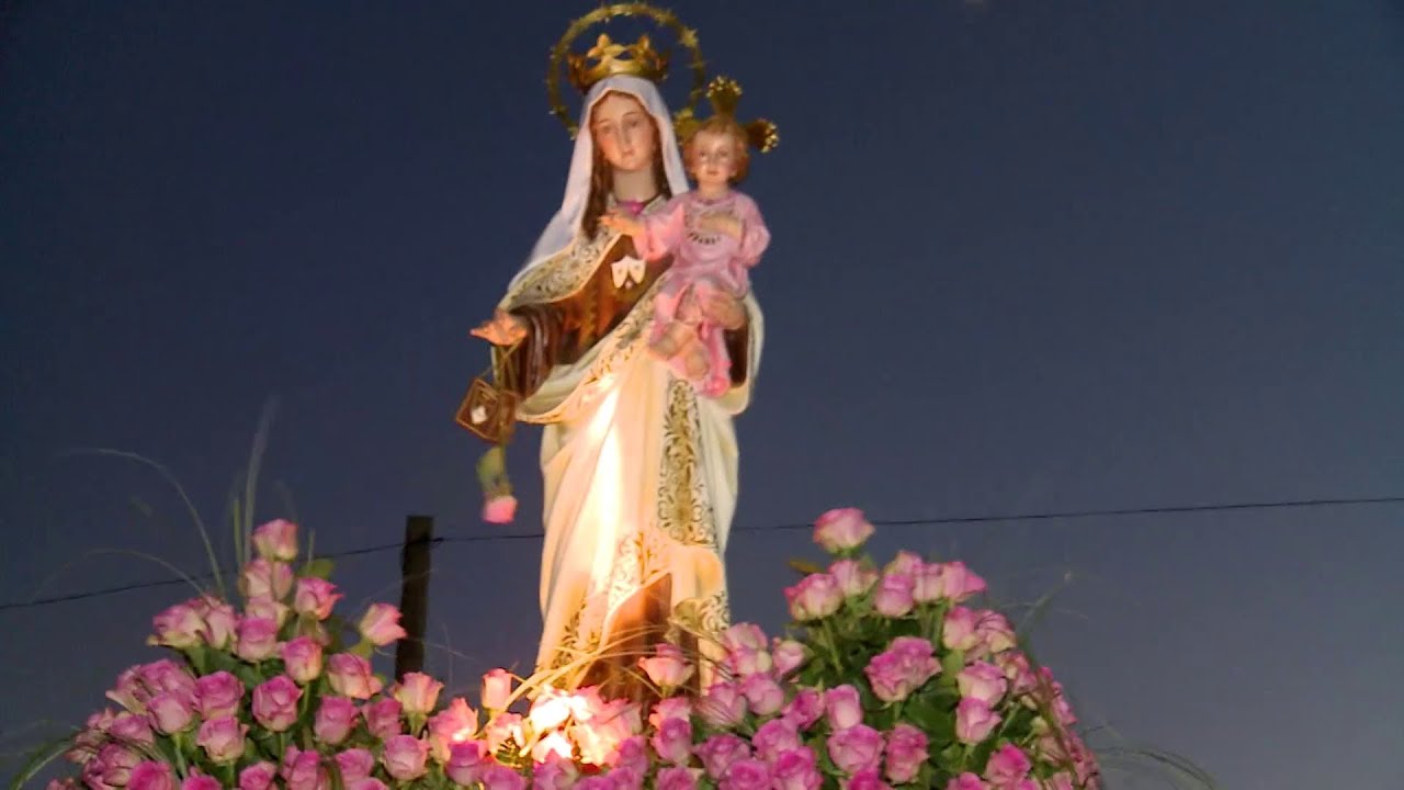 Fiestas patronales en honor a la Virgen del Carmen de La Muela, Periana, 2013 - Procesion