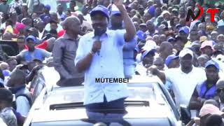 Ruto Your Time Is Up Your Going To Sugoi Furious Kalonzo Declares In Kibwezi