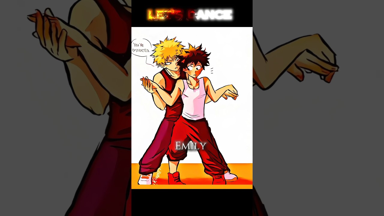 Let's Dance 🪩#anime #myheroacademia #mha #deku #bakugou #todoroki #dabi #dance #shorts