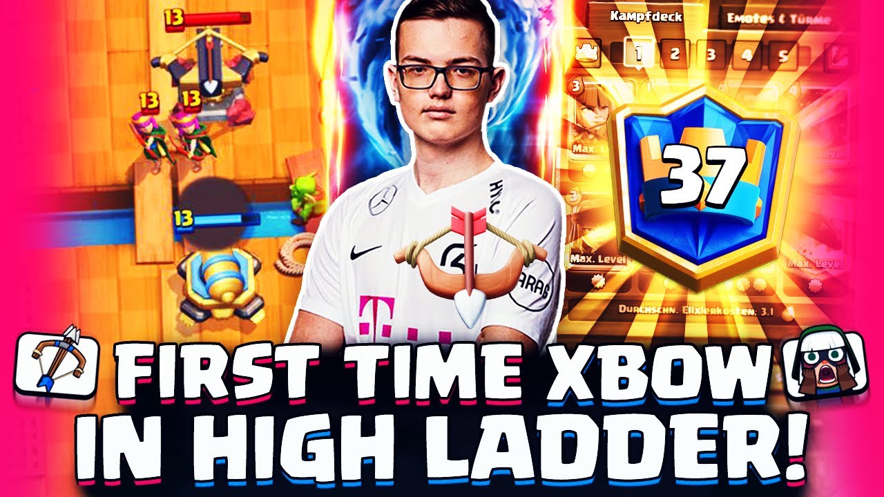 FLOBBY spielt das ERSTE MAL XBOW im Top Ladder🏆 BLAMIEREN ODER RASIEREN ...